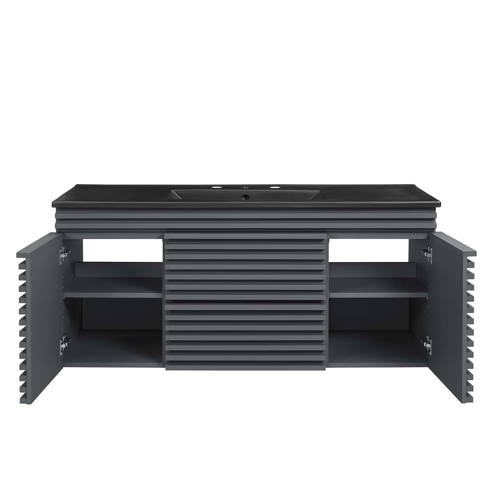 Render 48" Wall-Mount Bathroom Vanity by Modway