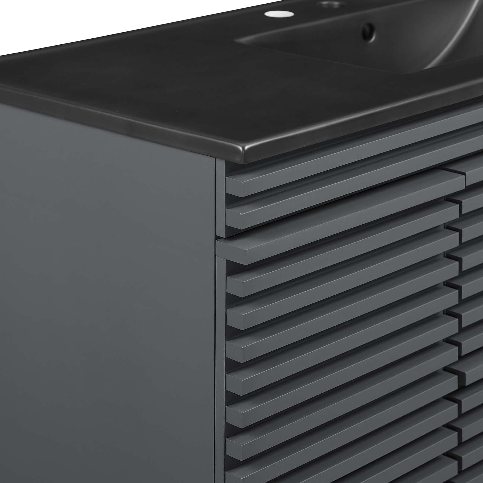Render 48" Wall-Mount Bathroom Vanity by Modway