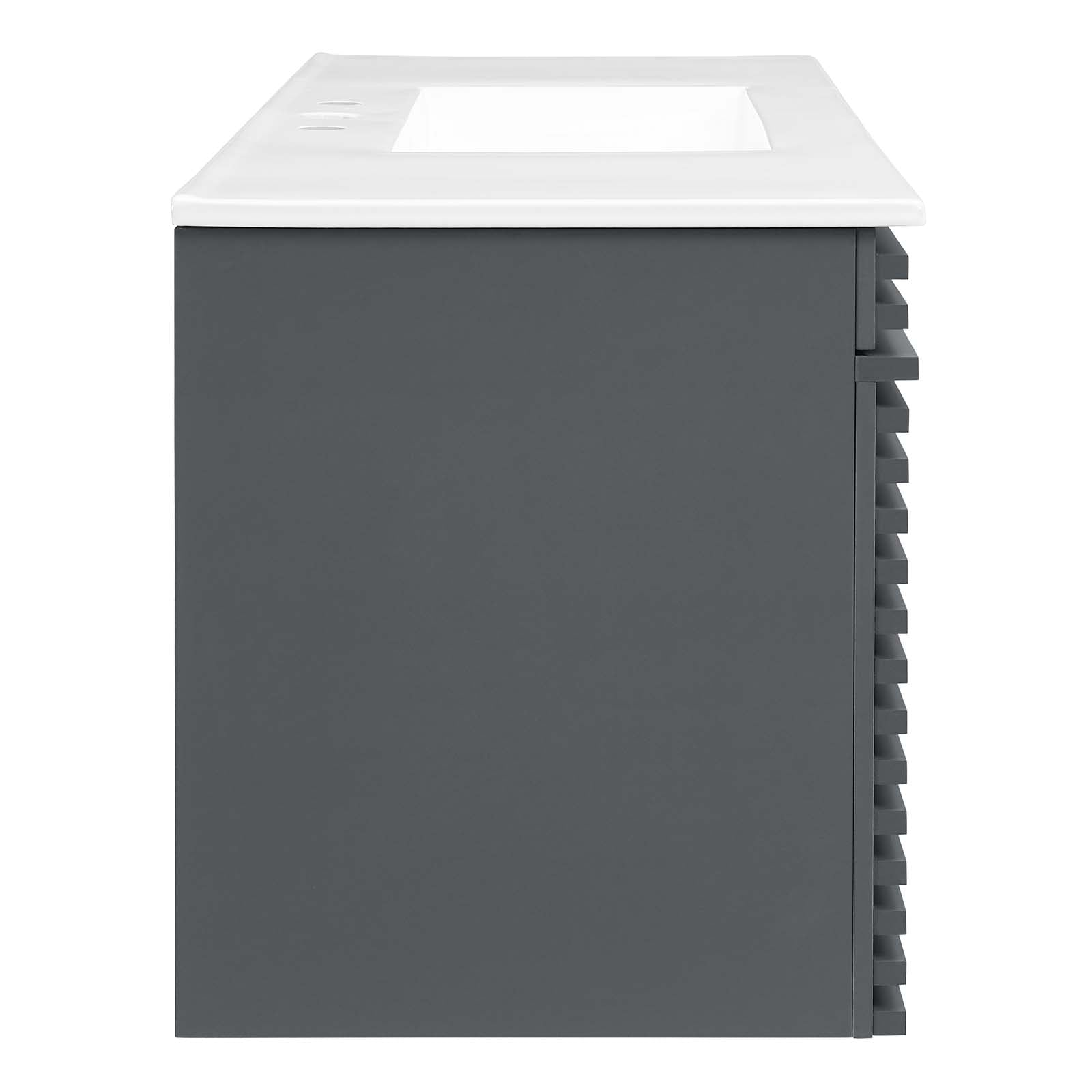 Render 48" Wall-Mount Bathroom Vanity by Modway