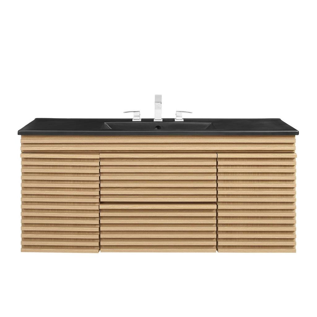 Render 48" Wall-Mount Bathroom Vanity by Modway