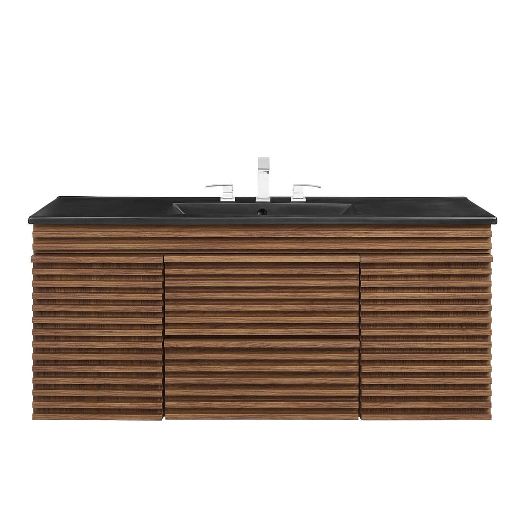 Render 48" Wall-Mount Bathroom Vanity by Modway