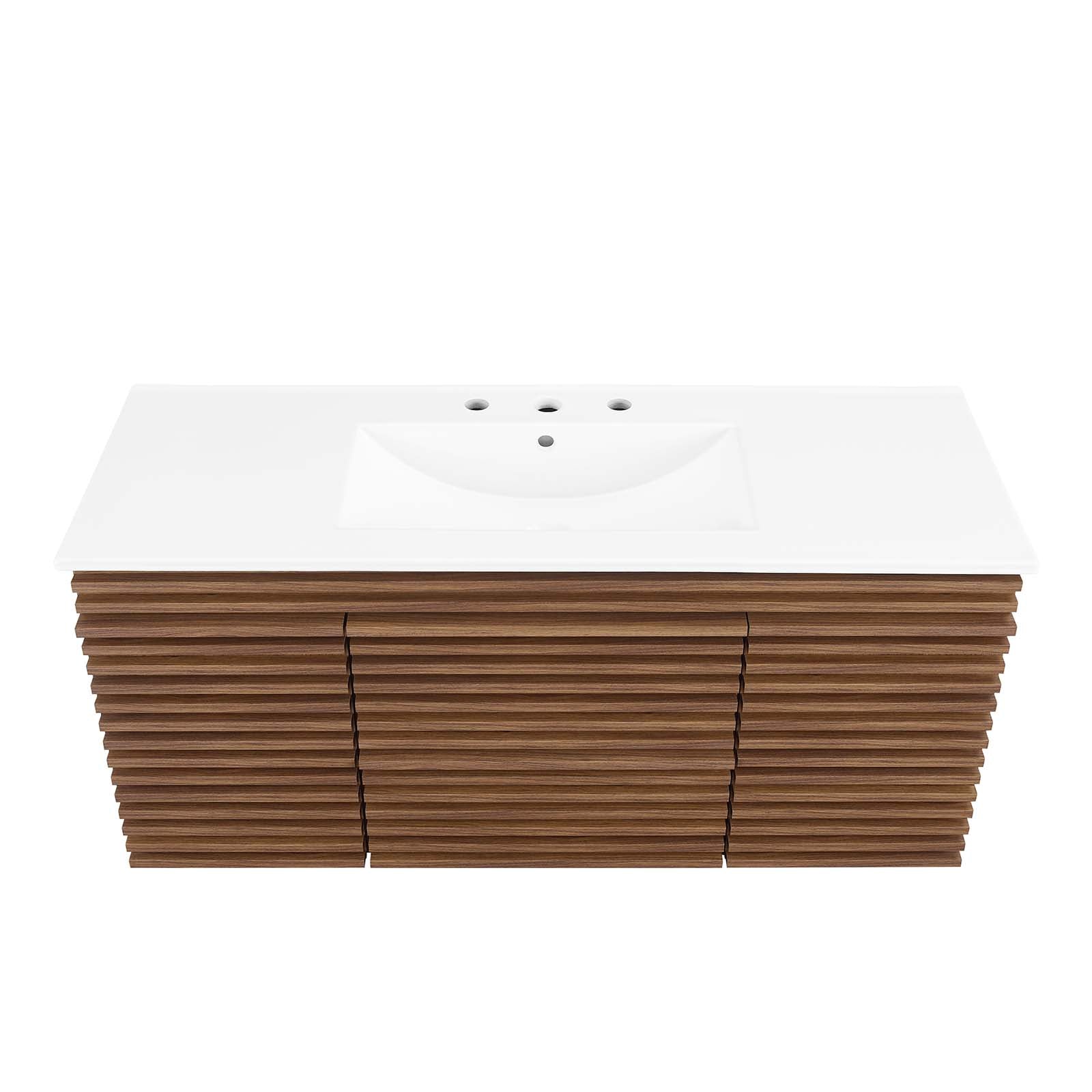 Render 48" Wall-Mount Bathroom Vanity by Modway