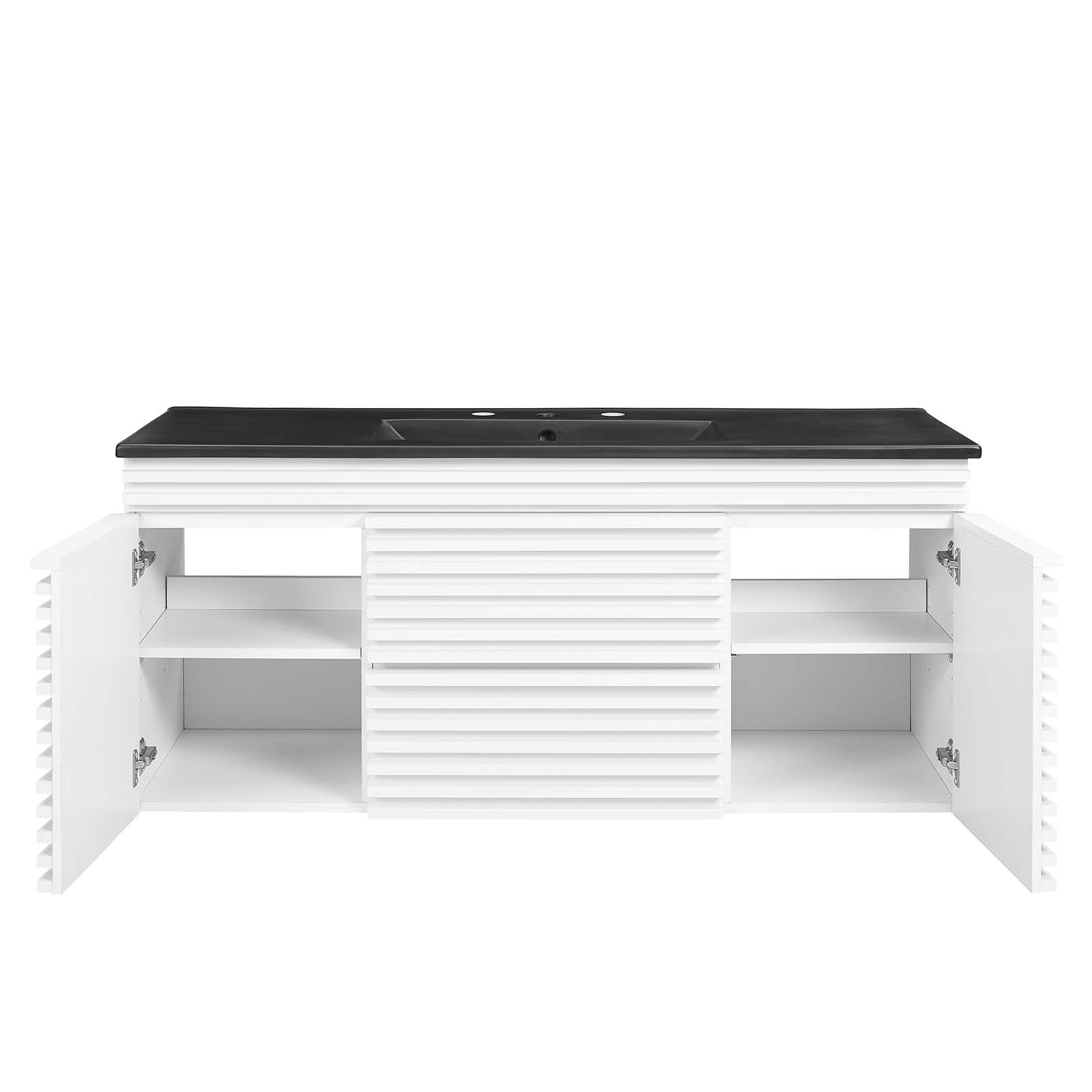 Render 48" Wall-Mount Bathroom Vanity by Modway
