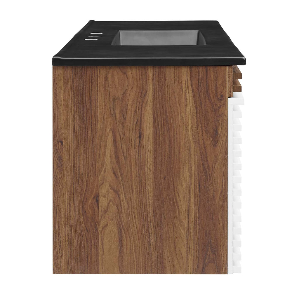 Render 48" Wall-Mount Bathroom Vanity by Modway