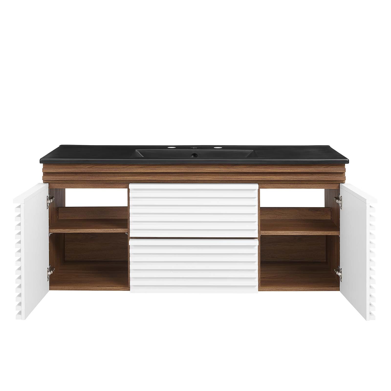 Render 48" Wall-Mount Bathroom Vanity by Modway