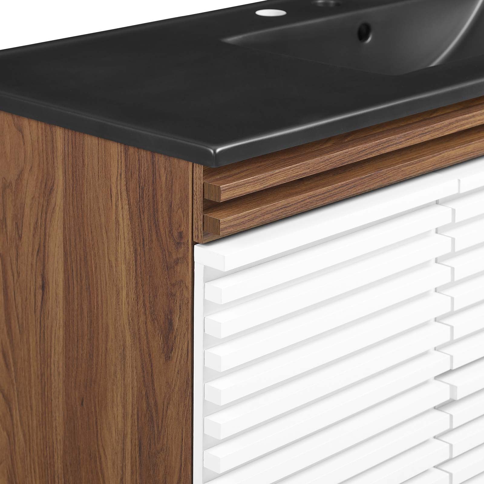 Render 48" Wall-Mount Bathroom Vanity by Modway