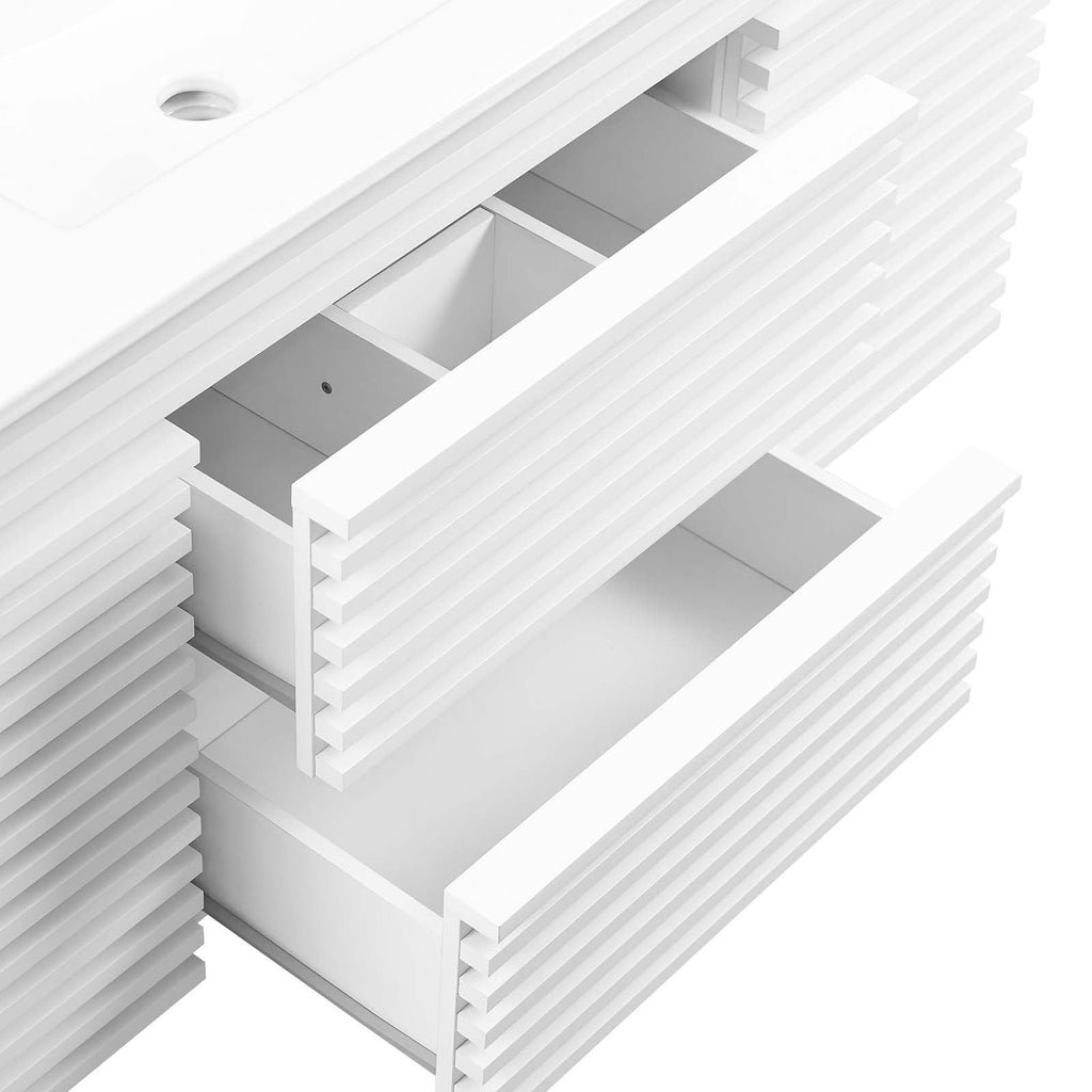 Render 48" Wall-Mount Bathroom Vanity by Modway
