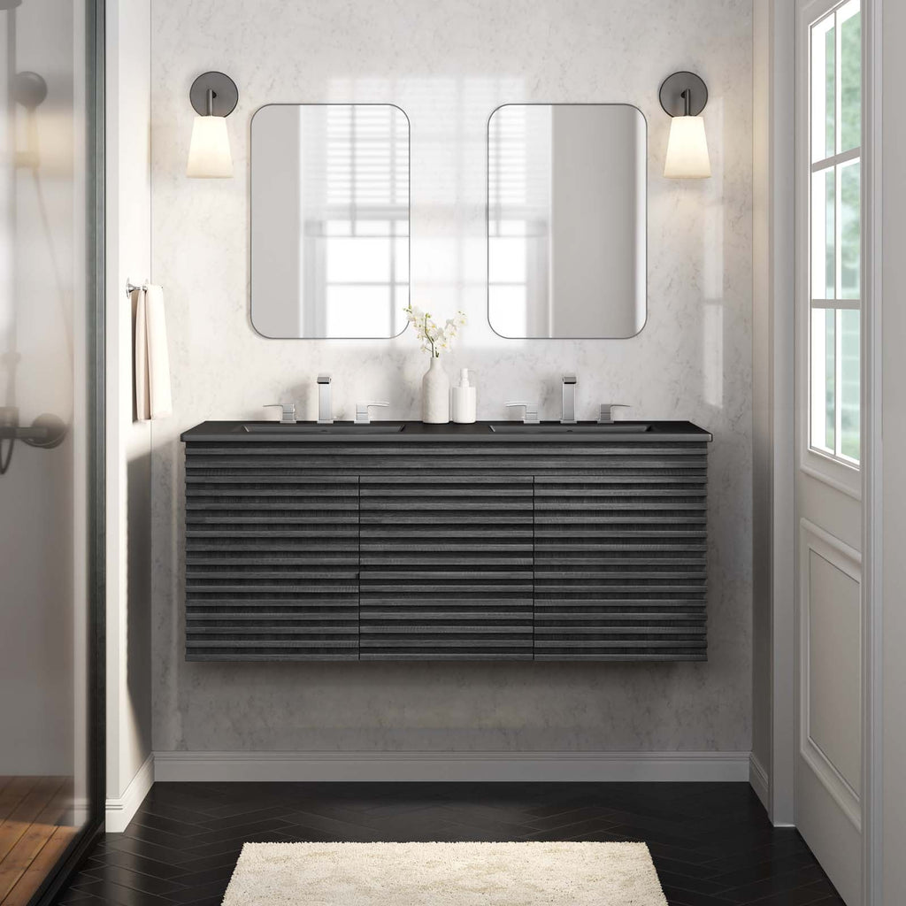 Render 48" Wall-Mount Bathroom Vanity by Modway