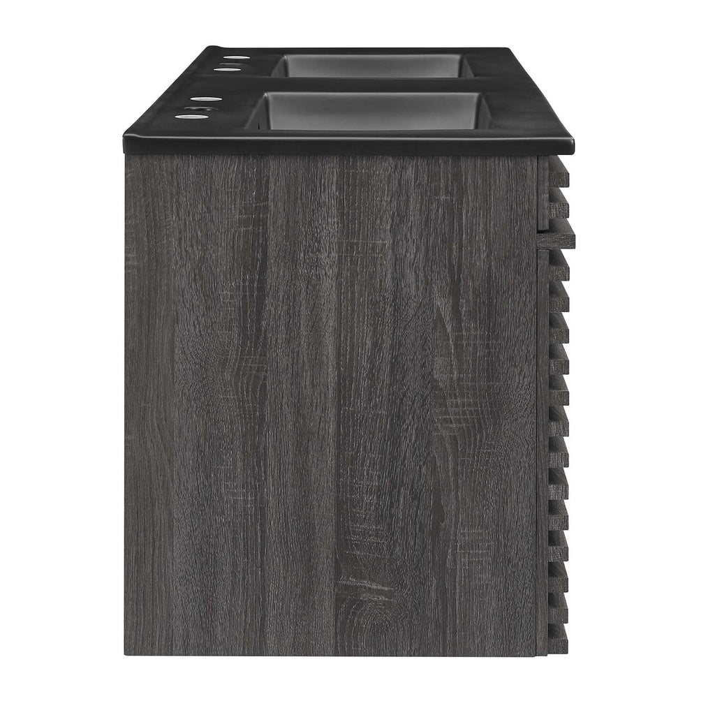 Render 48" Wall-Mount Bathroom Vanity by Modway