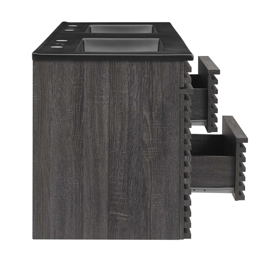 Render 48" Wall-Mount Bathroom Vanity by Modway