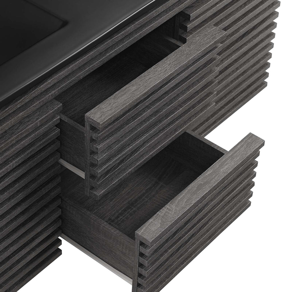 Render 48" Wall-Mount Bathroom Vanity by Modway