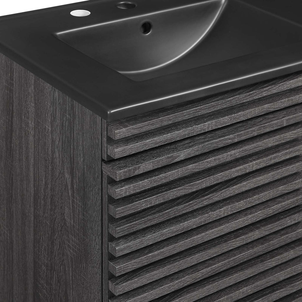 Render 48" Wall-Mount Bathroom Vanity by Modway