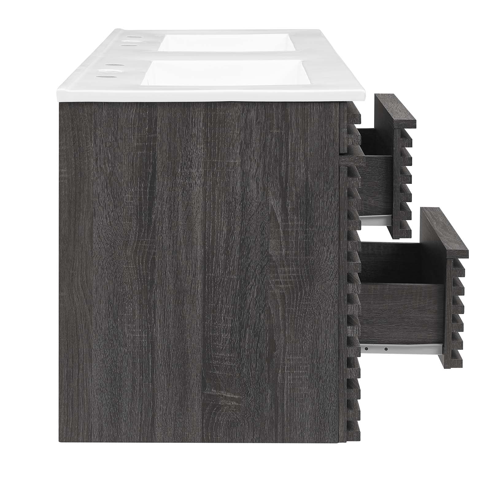 Render 48" Wall-Mount Bathroom Vanity by Modway