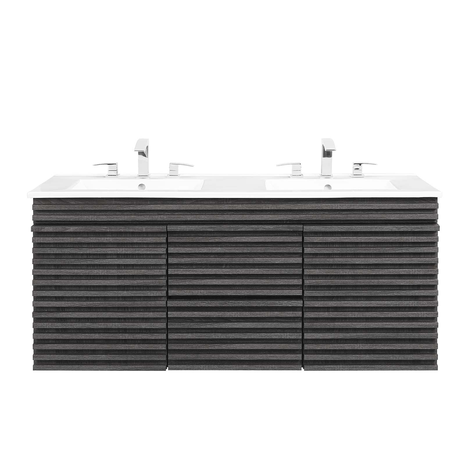 Render 48" Wall-Mount Bathroom Vanity by Modway