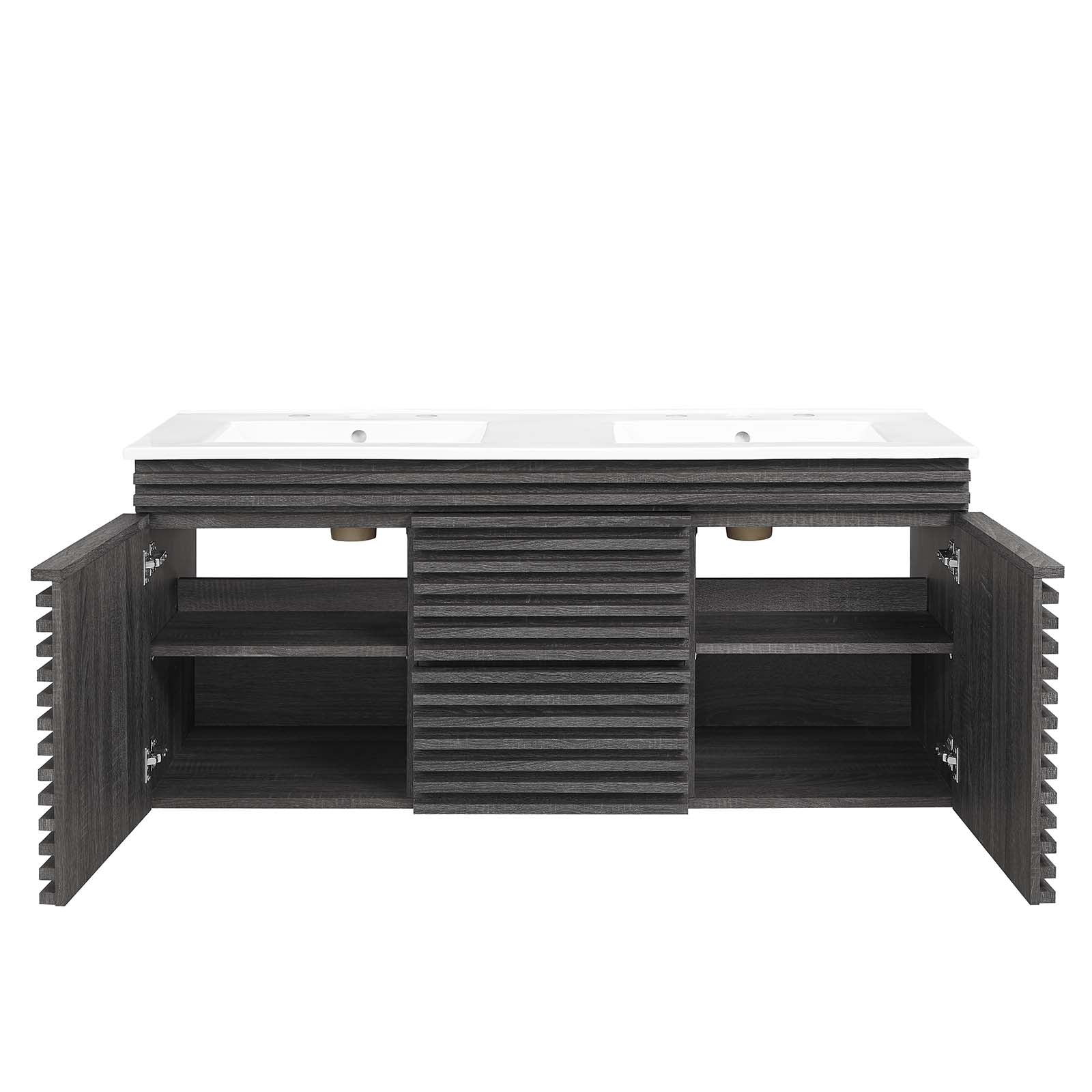 Render 48" Wall-Mount Bathroom Vanity by Modway