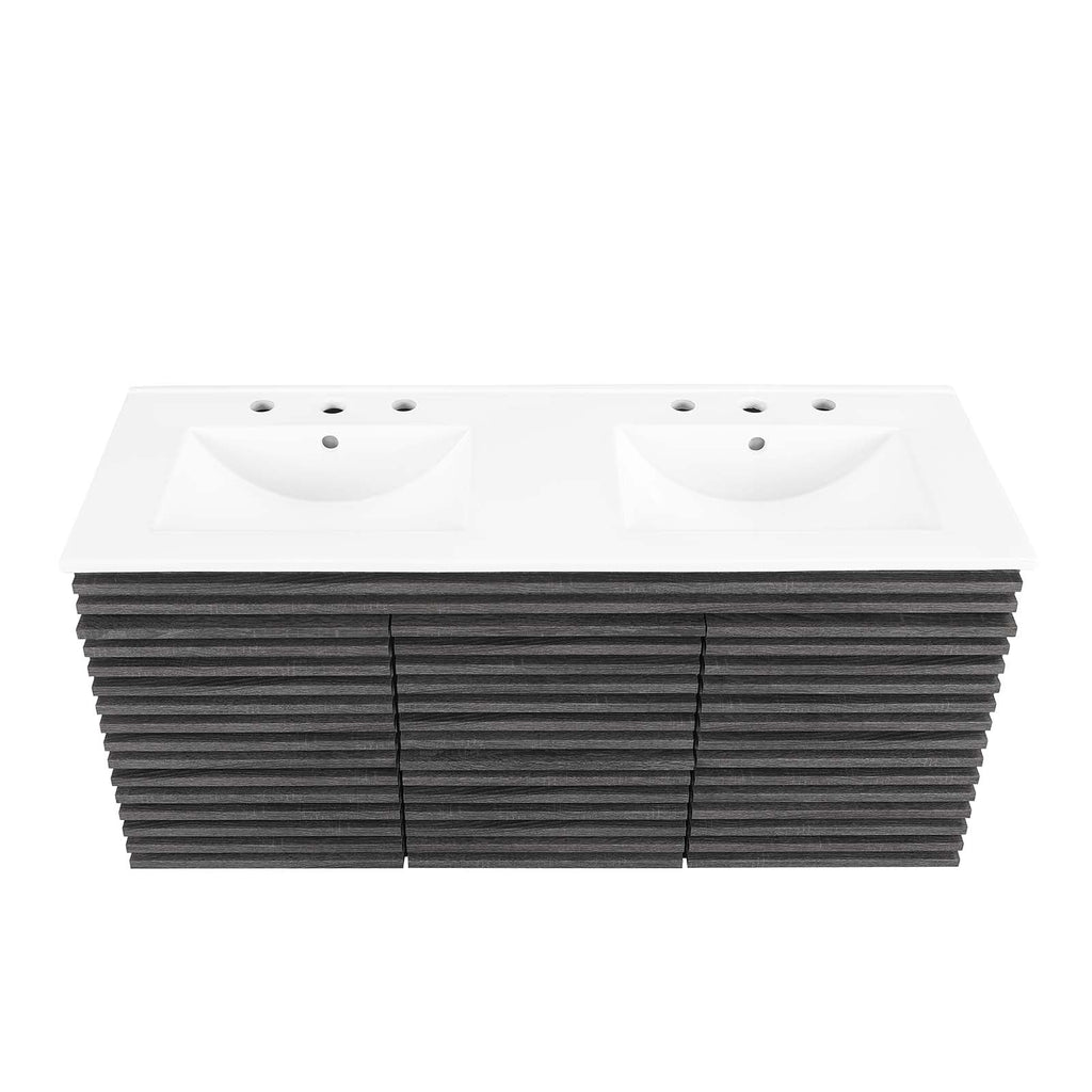 Render 48" Wall-Mount Bathroom Vanity by Modway
