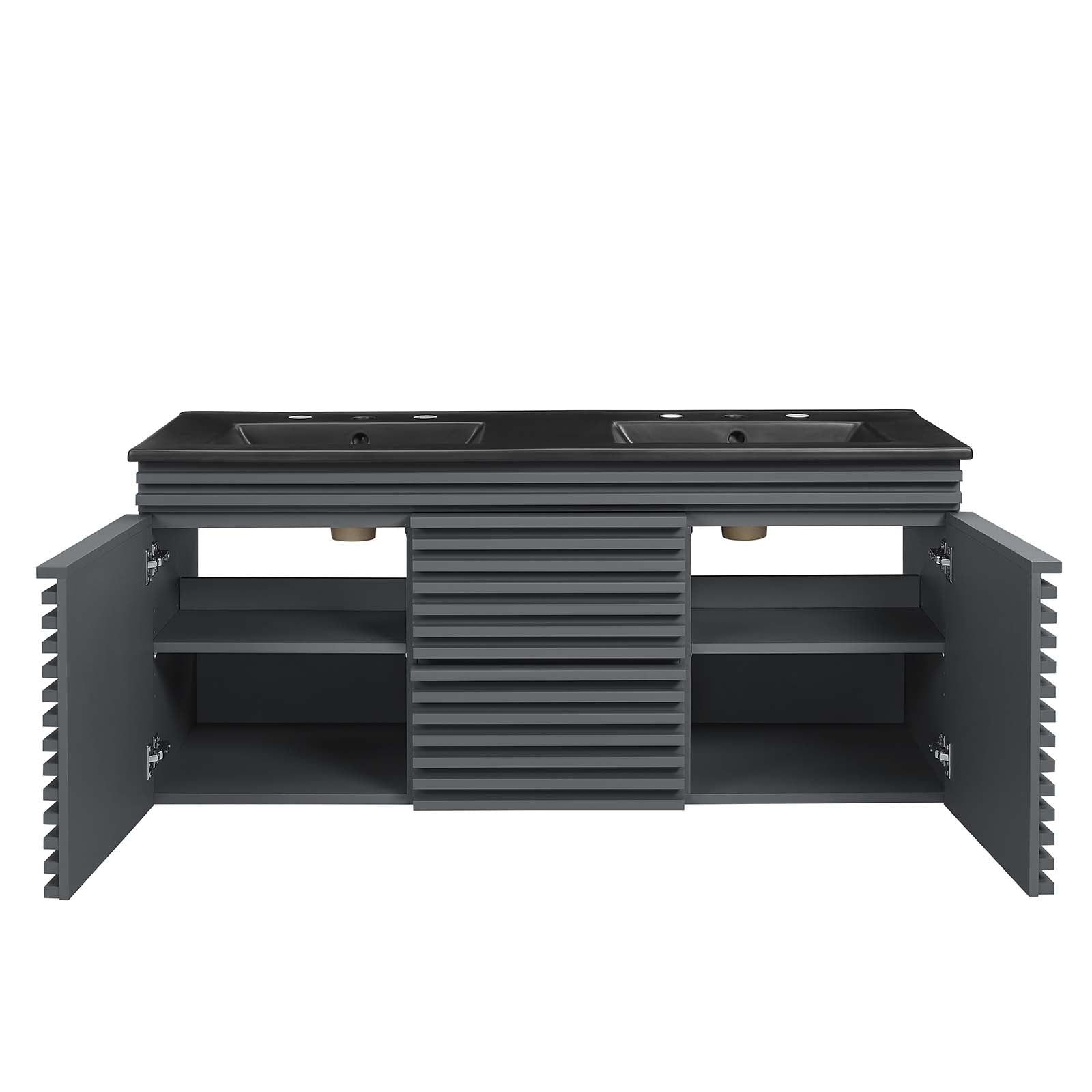 Render 48" Wall-Mount Bathroom Vanity by Modway