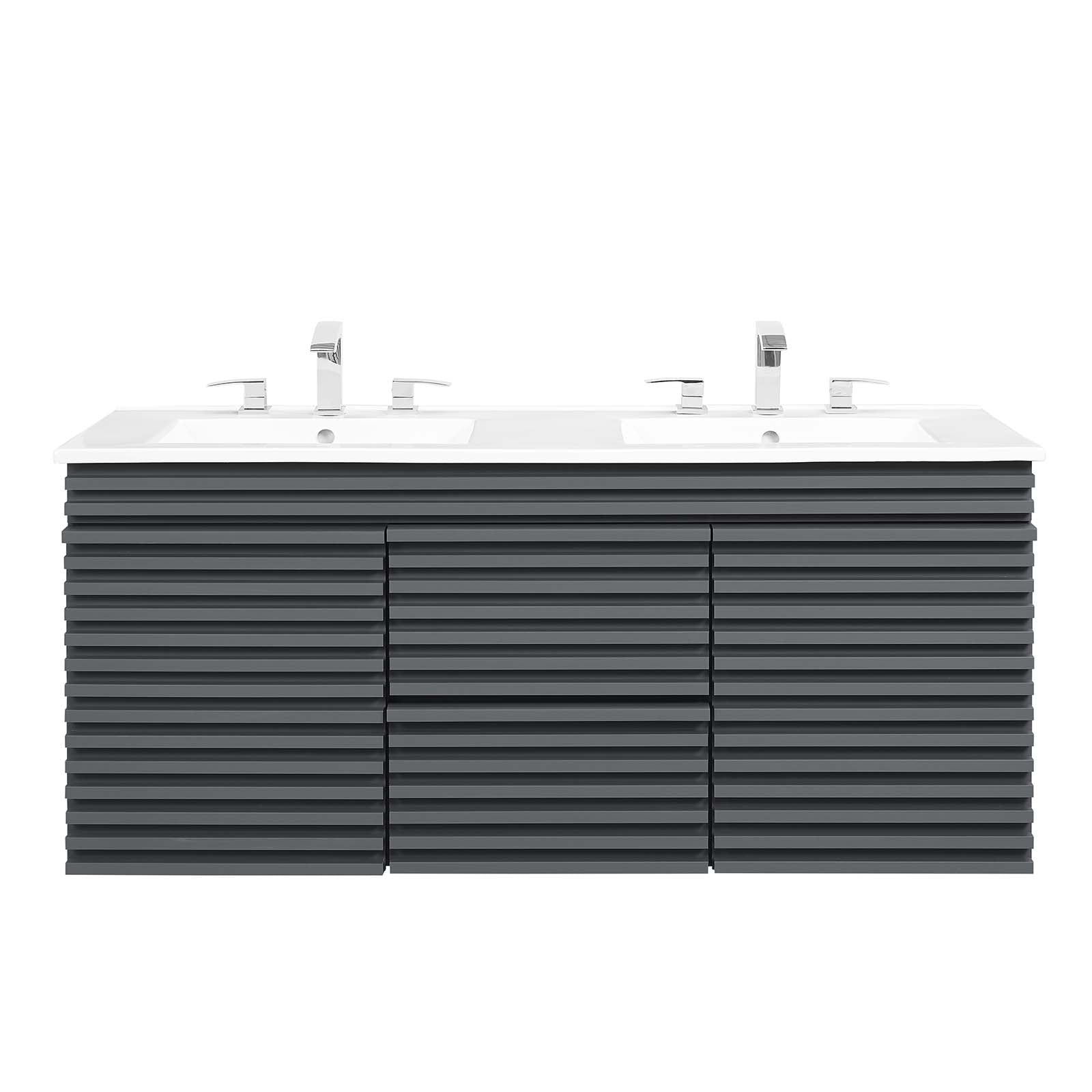 Render 48" Wall-Mount Bathroom Vanity by Modway