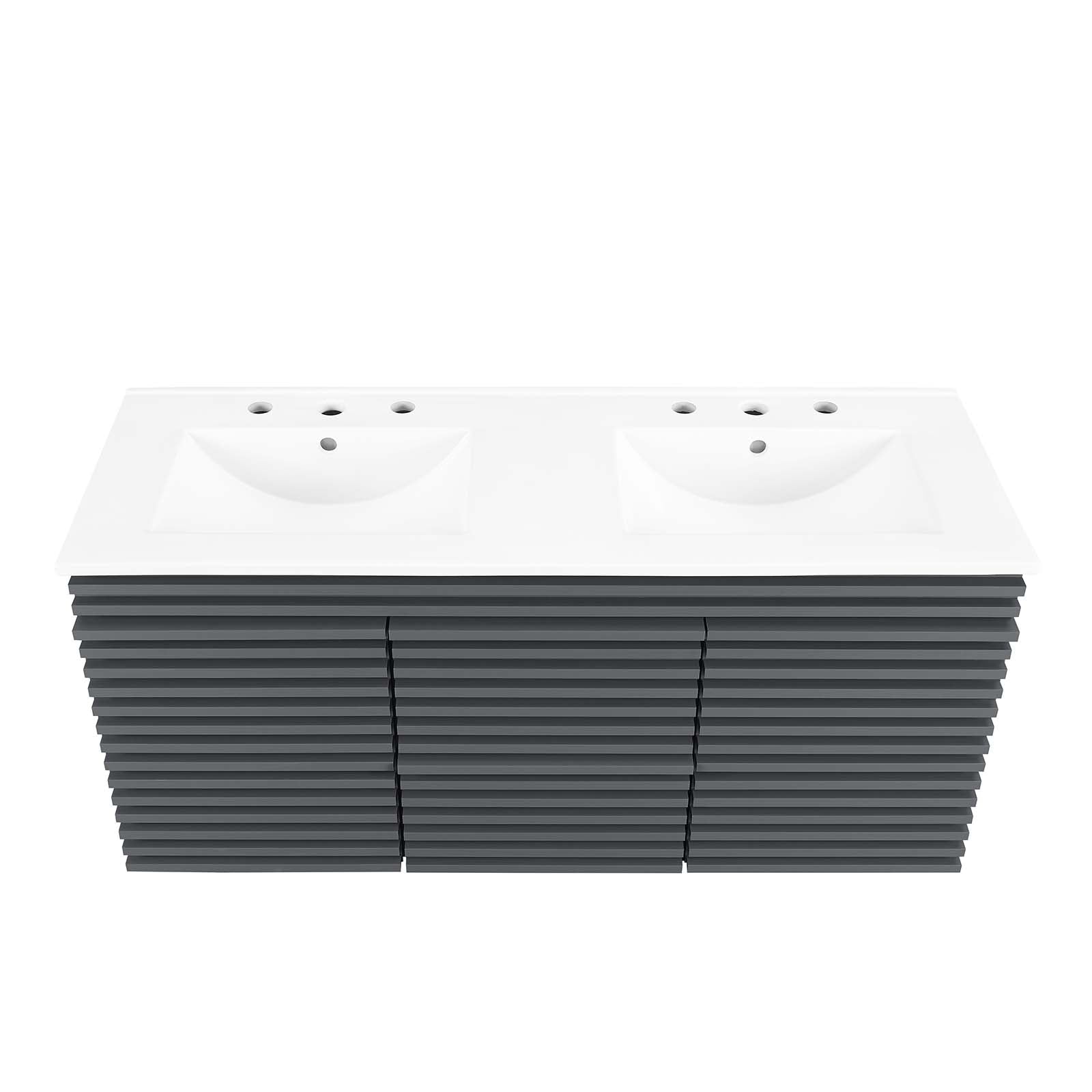 Render 48" Wall-Mount Bathroom Vanity by Modway