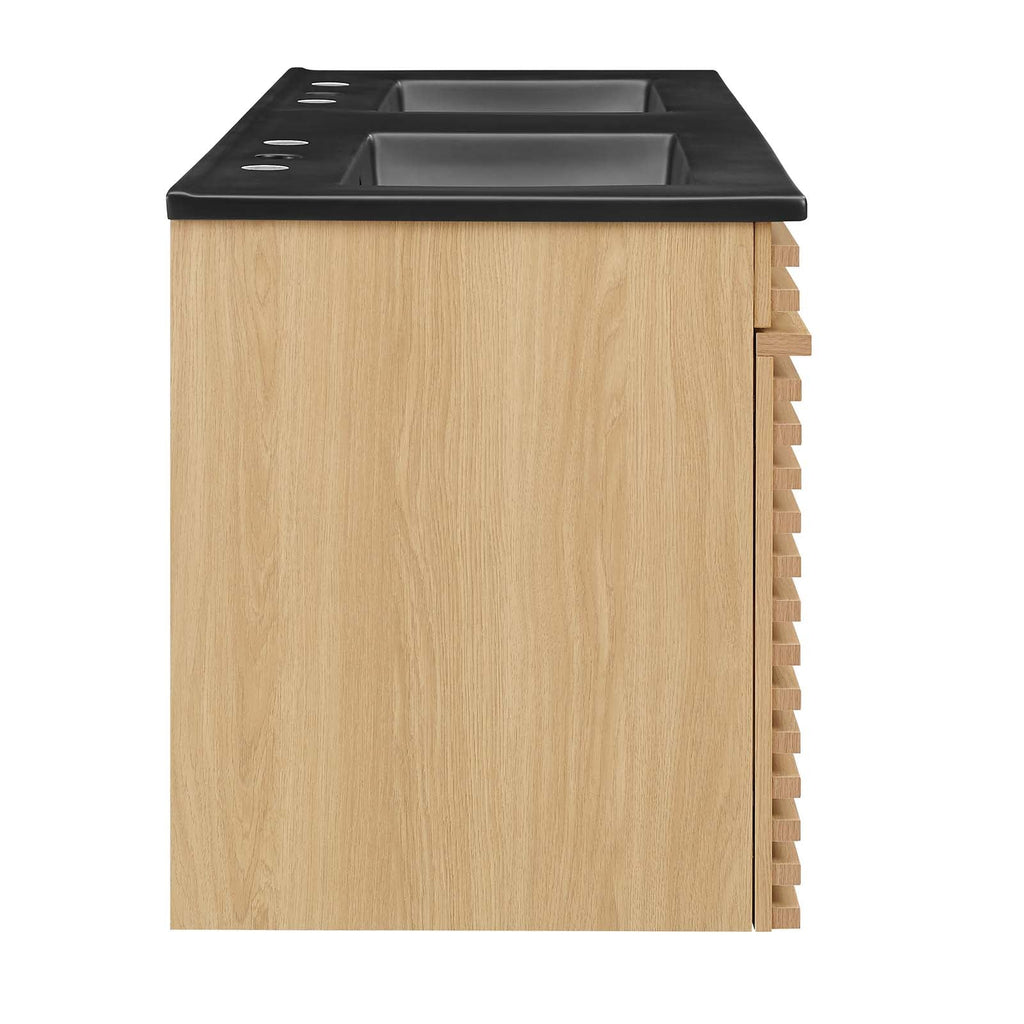 Render 48" Wall-Mount Bathroom Vanity by Modway