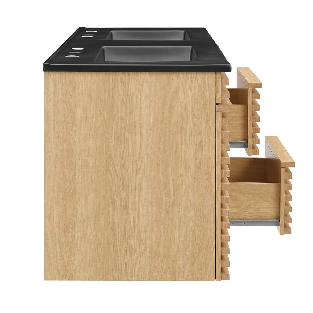 Render 48" Wall-Mount Bathroom Vanity by Modway