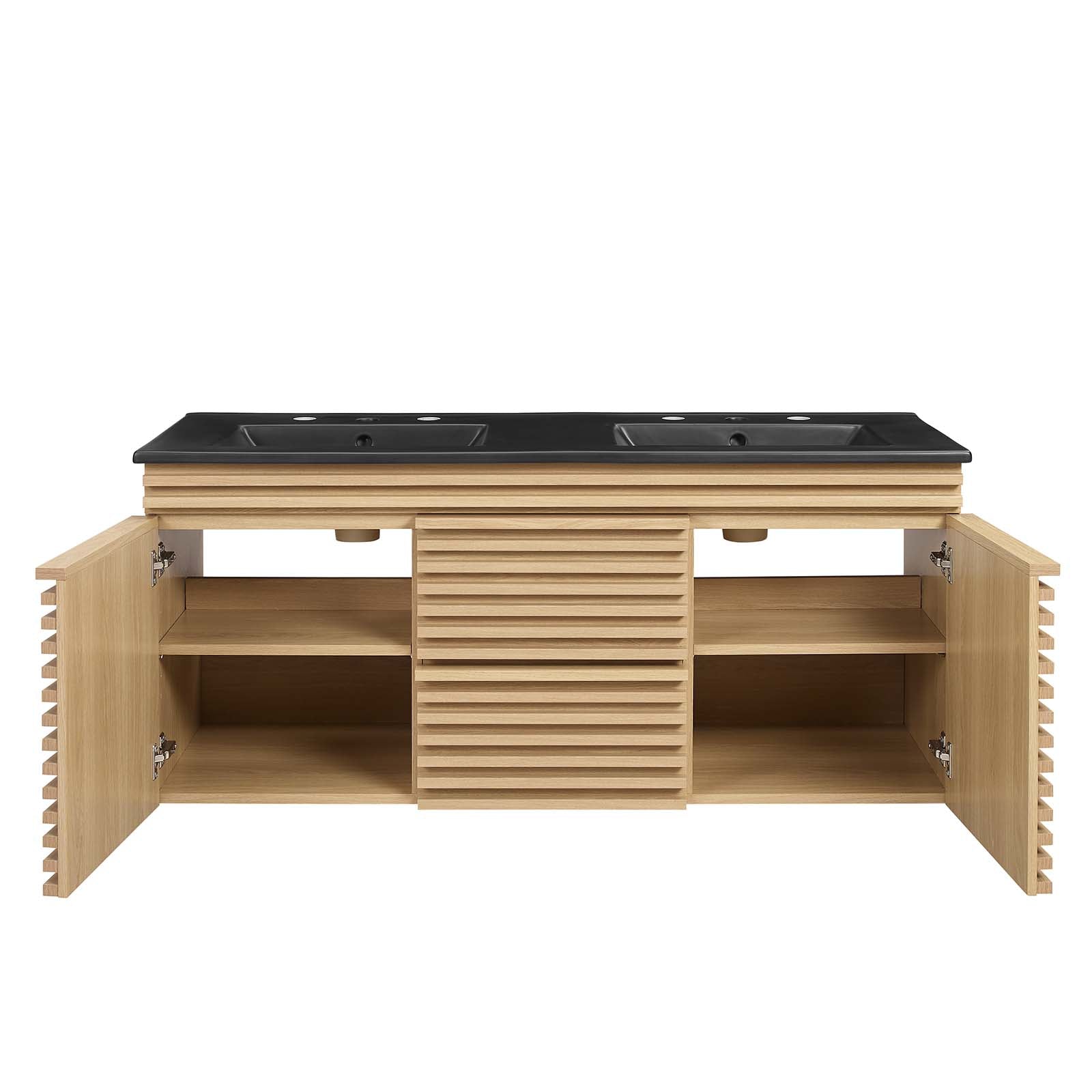 Render 48" Wall-Mount Bathroom Vanity by Modway