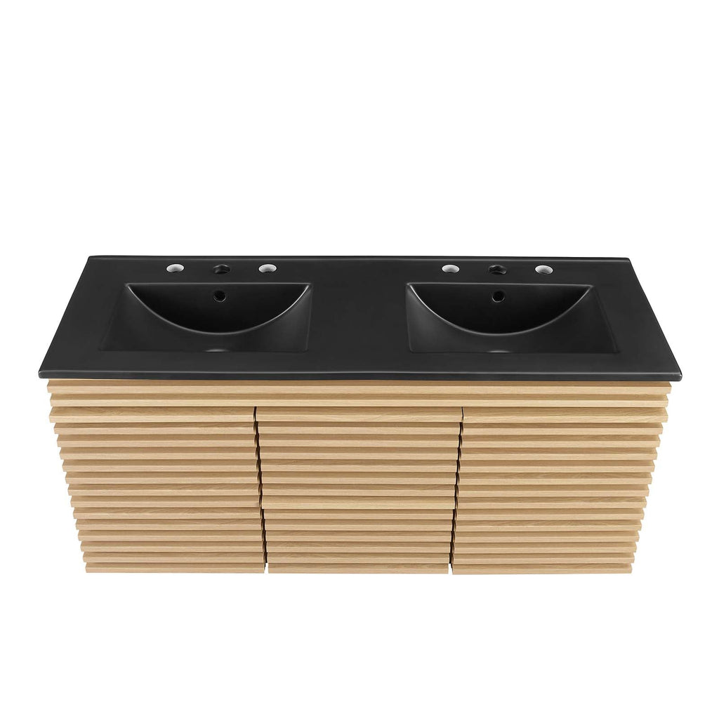 Render 48" Wall-Mount Bathroom Vanity by Modway