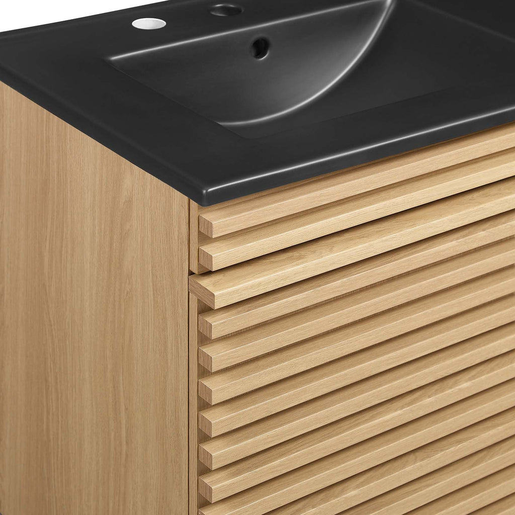 Render 48" Wall-Mount Bathroom Vanity by Modway