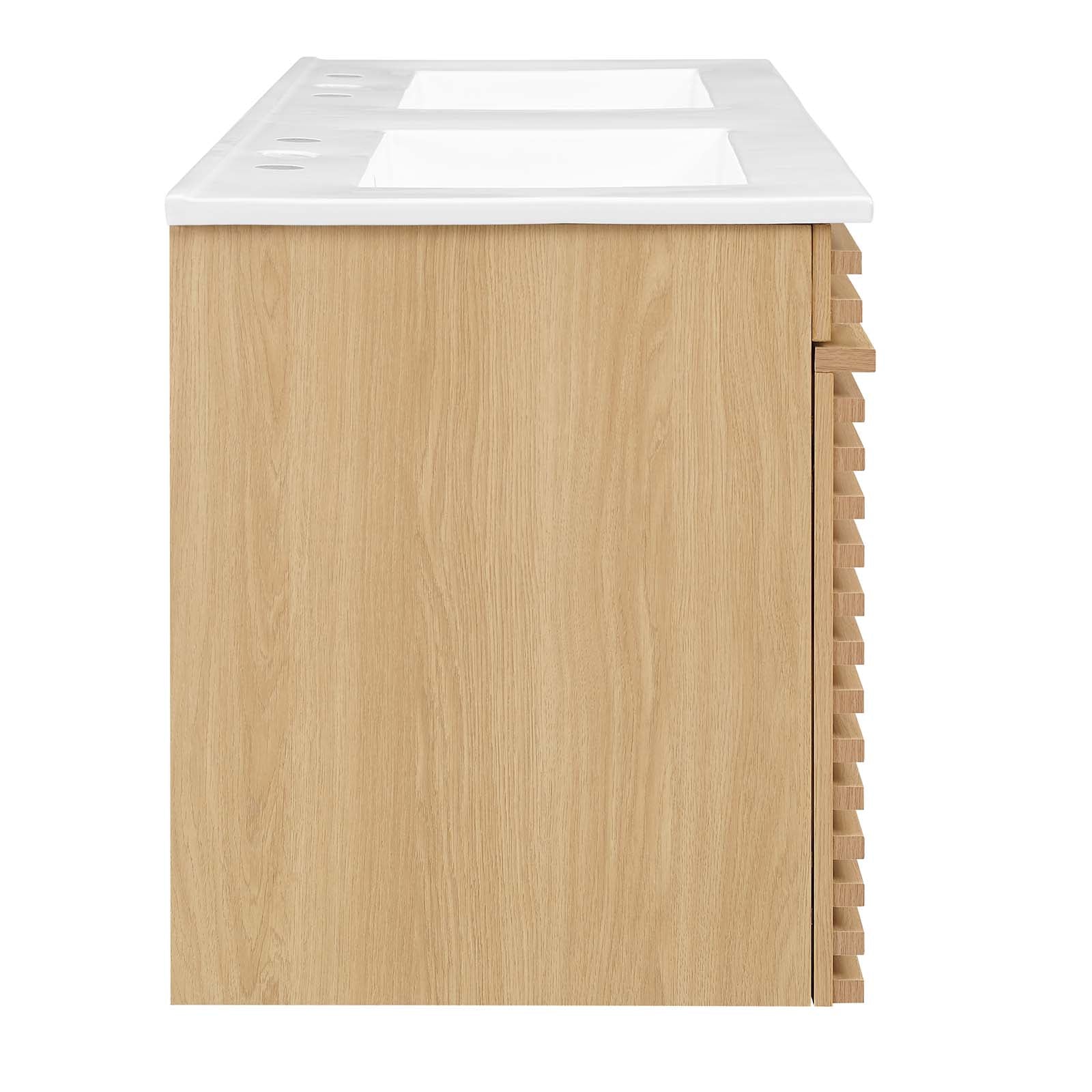 Render 48" Wall-Mount Bathroom Vanity by Modway