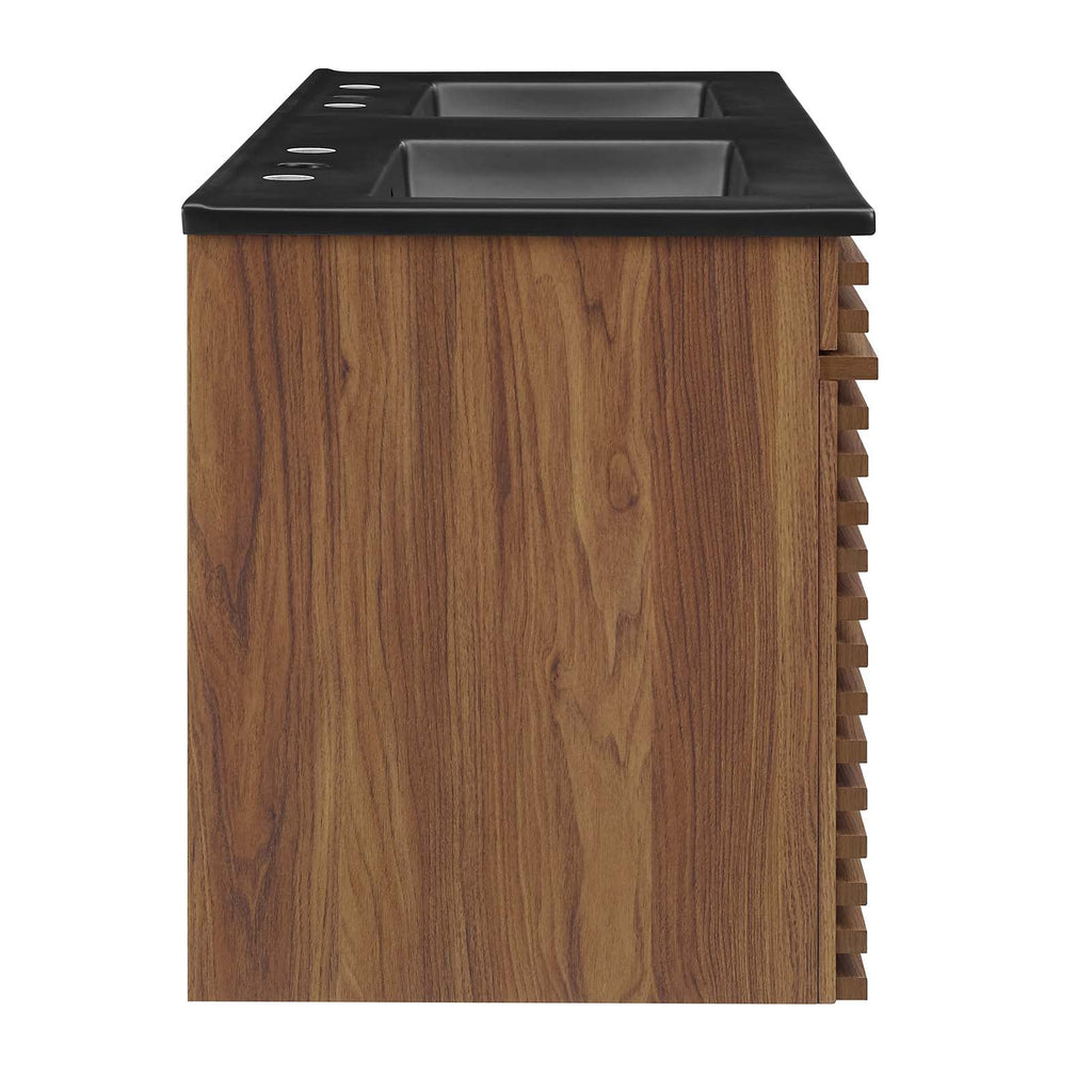Render 48" Wall-Mount Bathroom Vanity by Modway