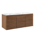 Render 48" Wall-Mount Bathroom Vanity by Modway