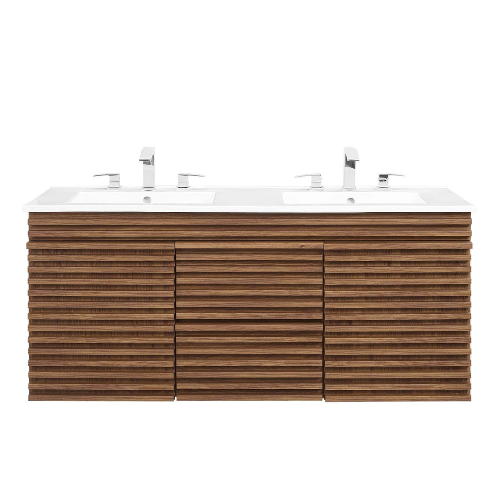 Render 48" Wall-Mount Bathroom Vanity by Modway