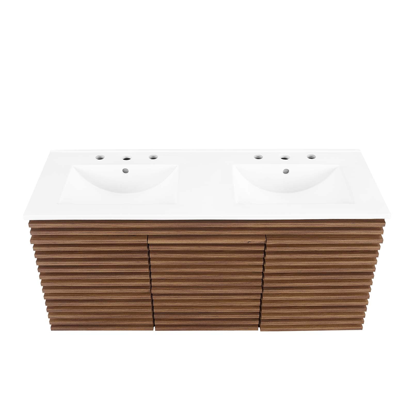 Render 48" Wall-Mount Bathroom Vanity by Modway
