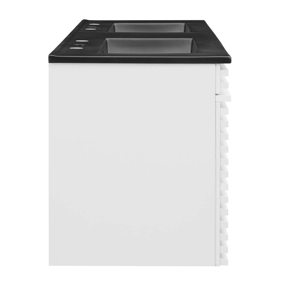 Render 48" Wall-Mount Bathroom Vanity by Modway