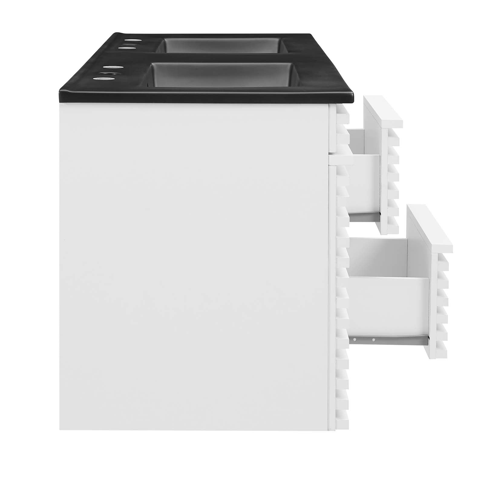 Render 48" Wall-Mount Bathroom Vanity by Modway