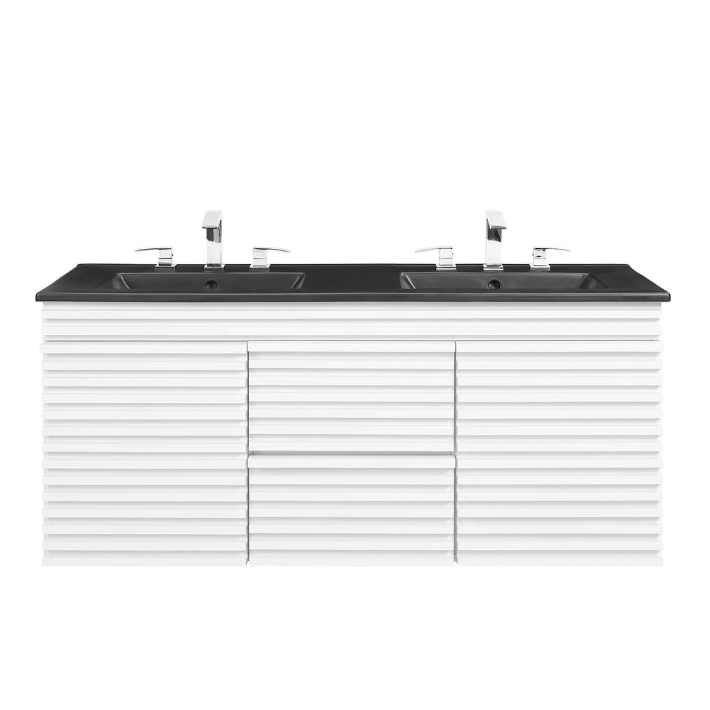 Render 48" Wall-Mount Bathroom Vanity by Modway