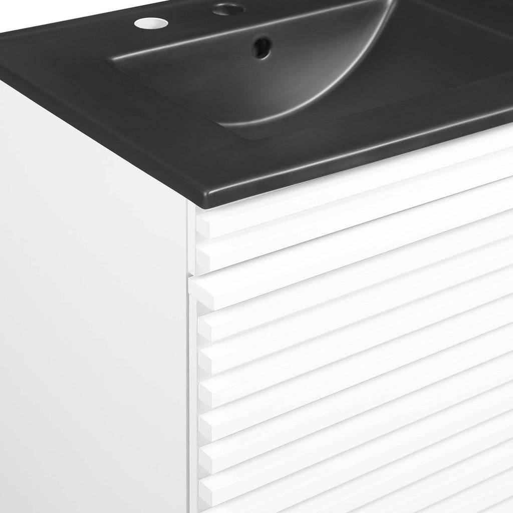 Render 48" Wall-Mount Bathroom Vanity by Modway