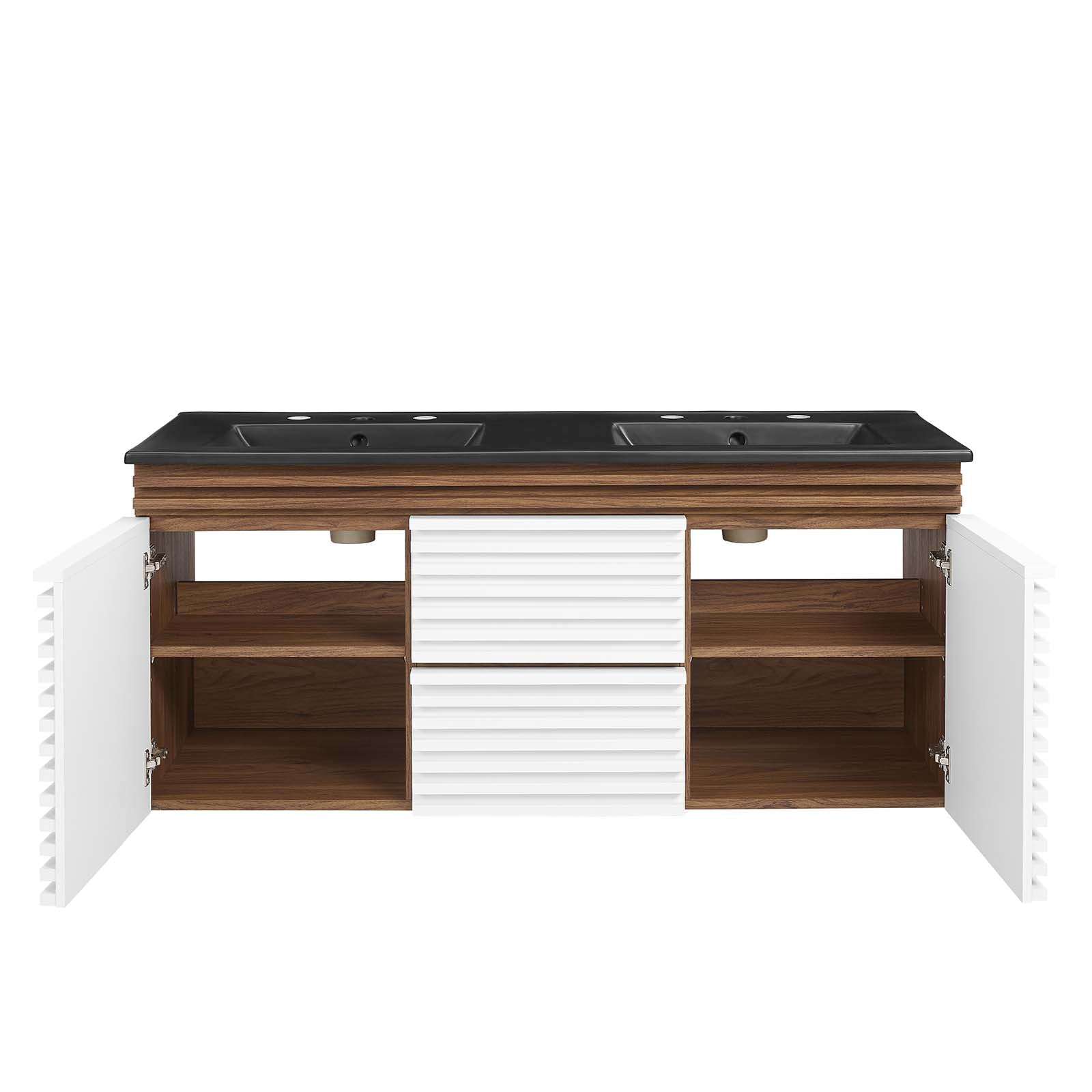 Render 48" Wall-Mount Bathroom Vanity by Modway