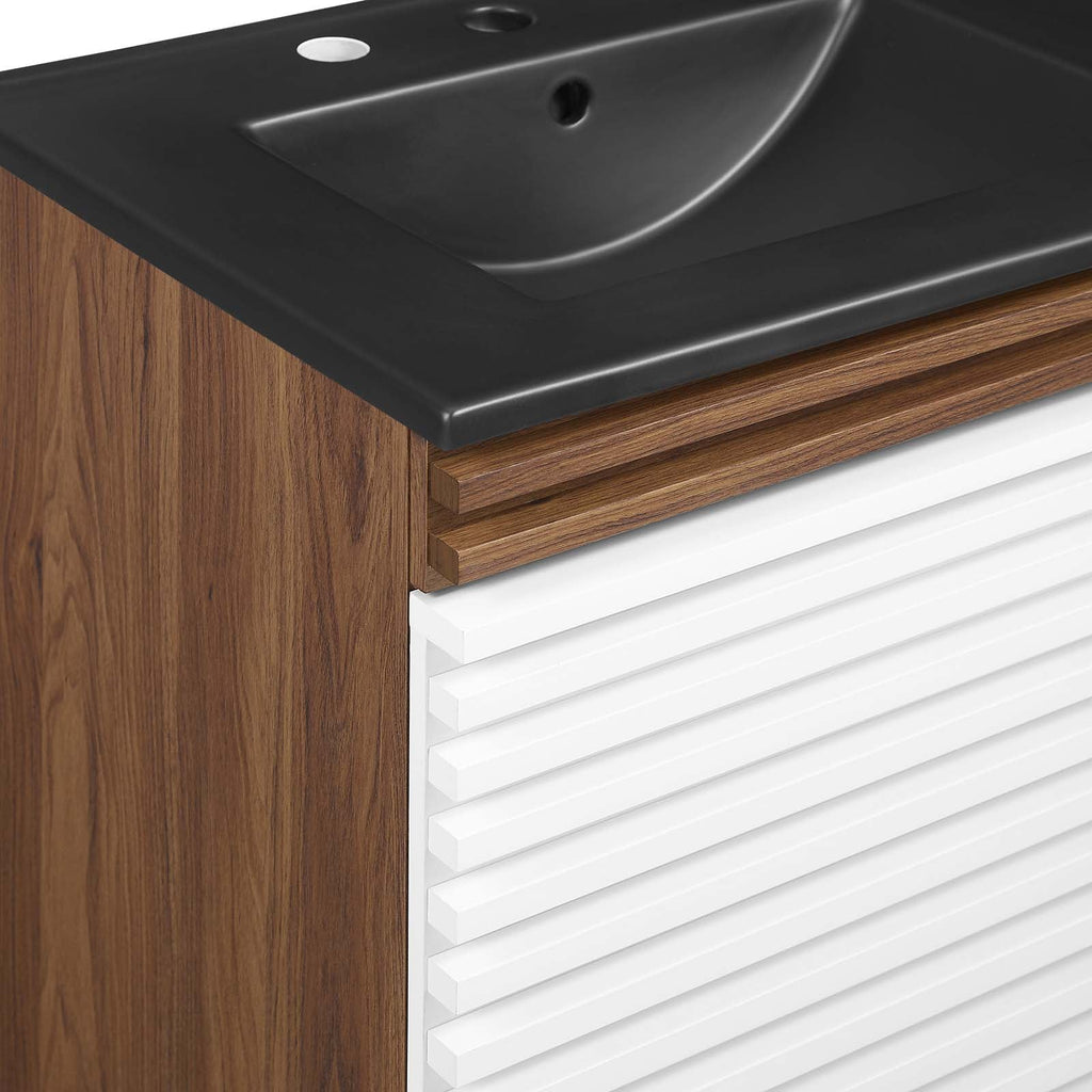Render 48" Wall-Mount Bathroom Vanity by Modway