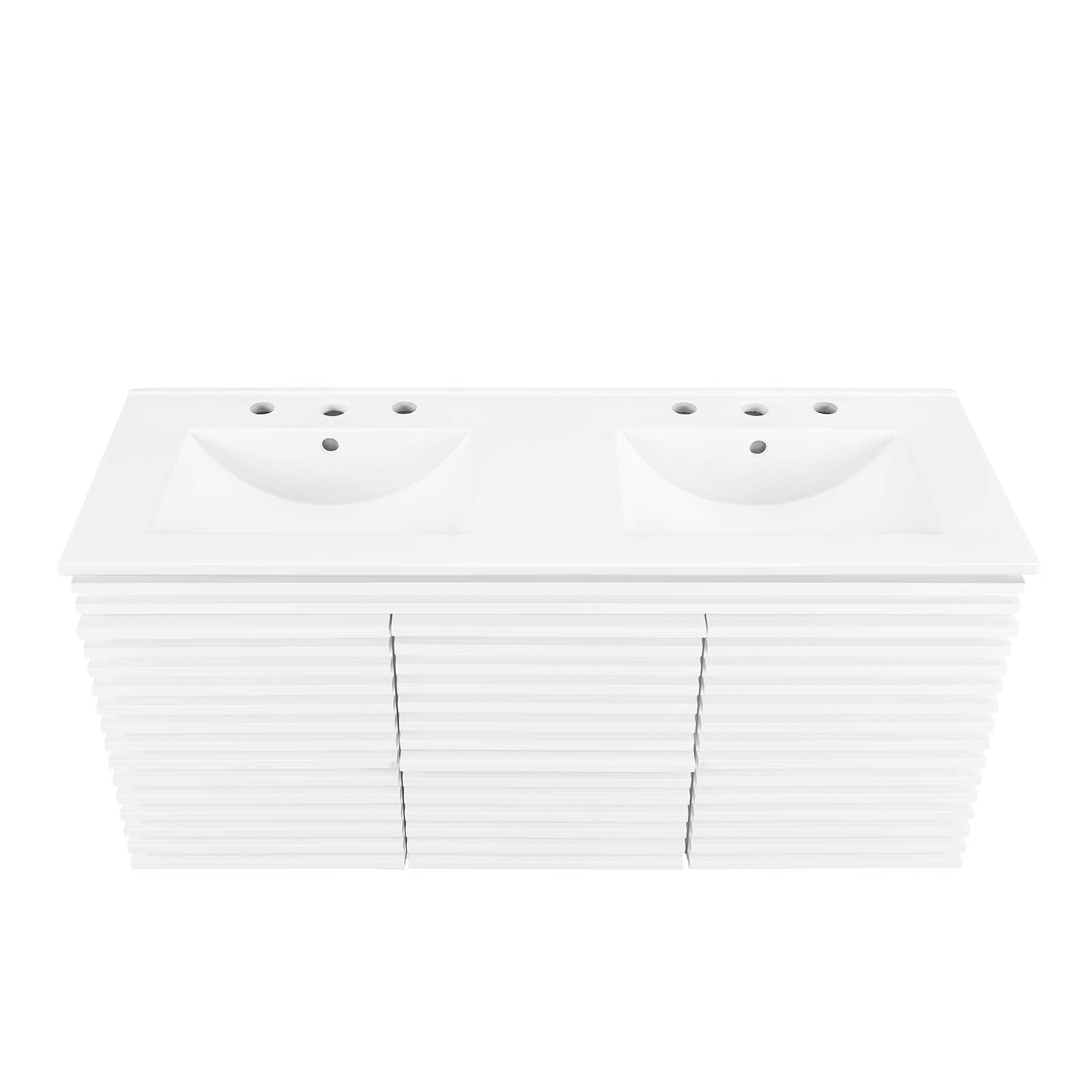 Render 48" Wall-Mount Bathroom Vanity by Modway