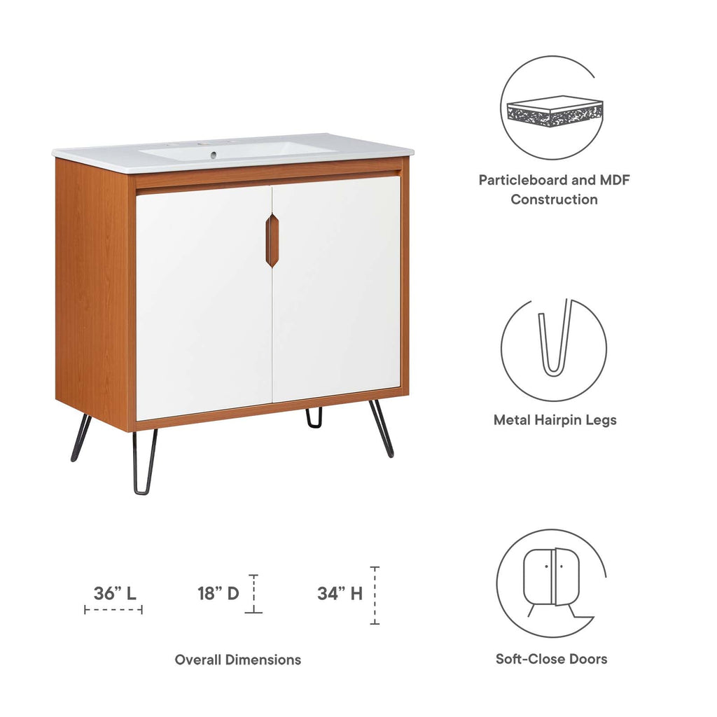 Energize 36" Bathroom Vanity by Modway