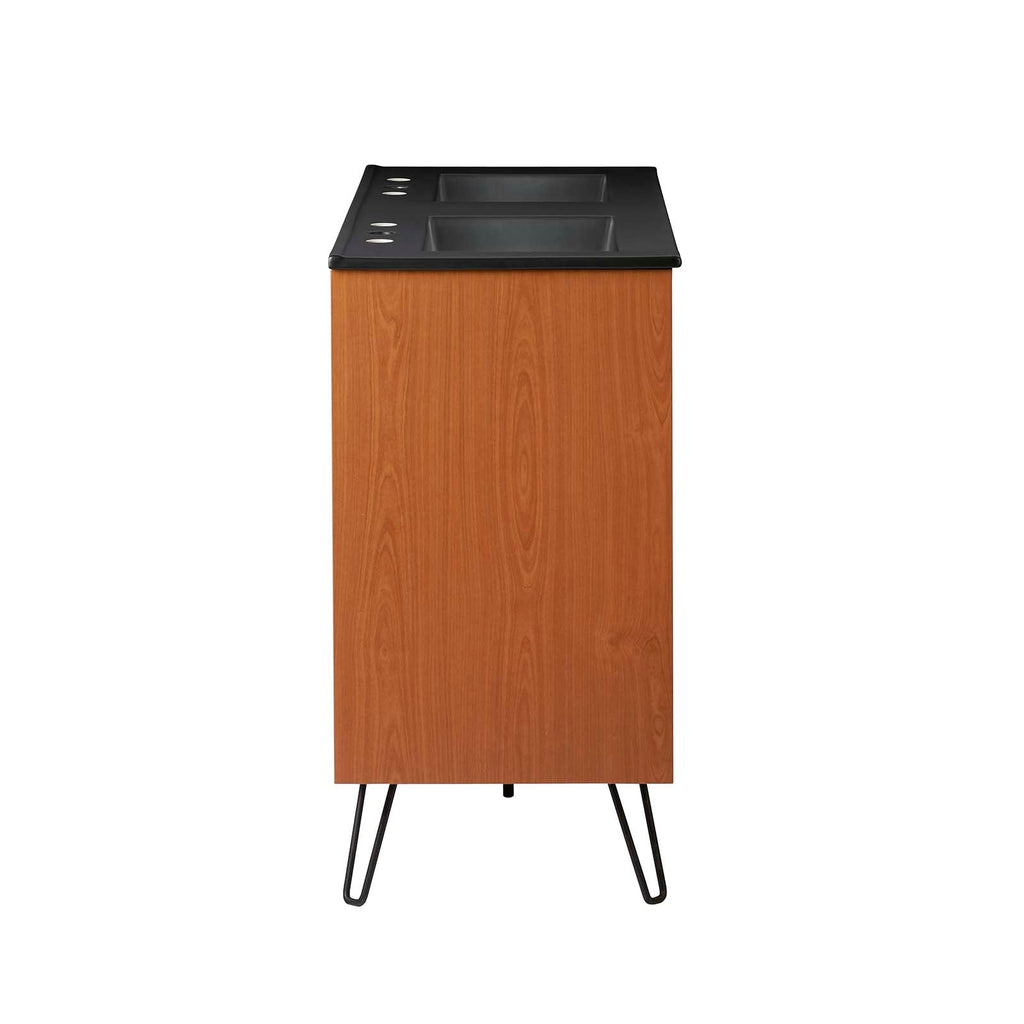 Energize 48" Double Sink Bathroom Vanity by Modway