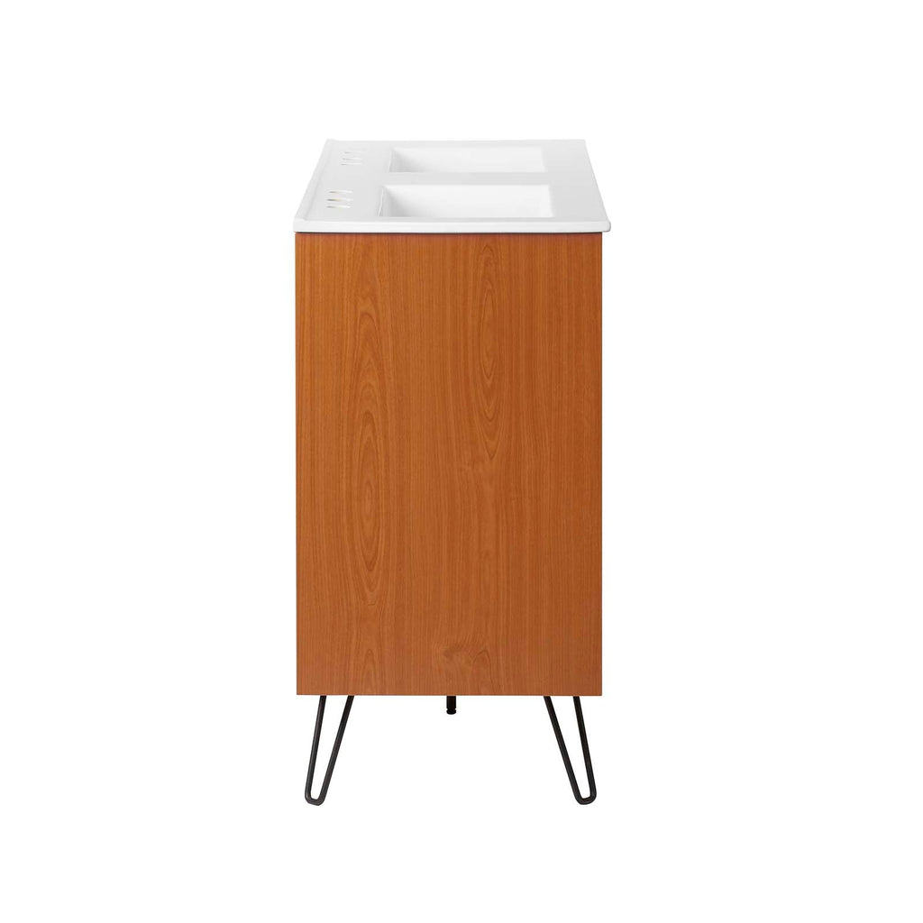 Energize 48" Double Sink Bathroom Vanity by Modway
