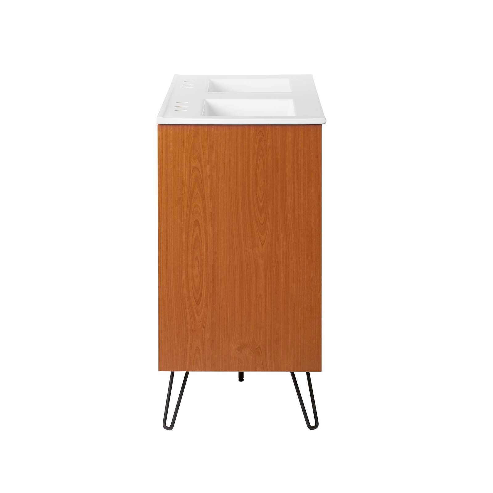Energize 48" Double Sink Bathroom Vanity by Modway