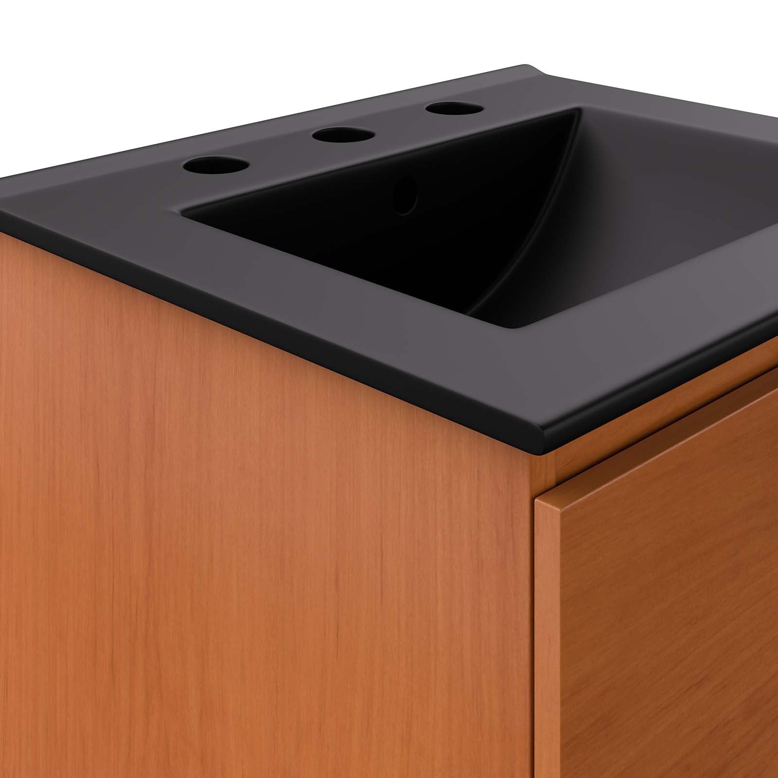 Scenic 18" Wall-Mount Bathroom Vanity by Modway