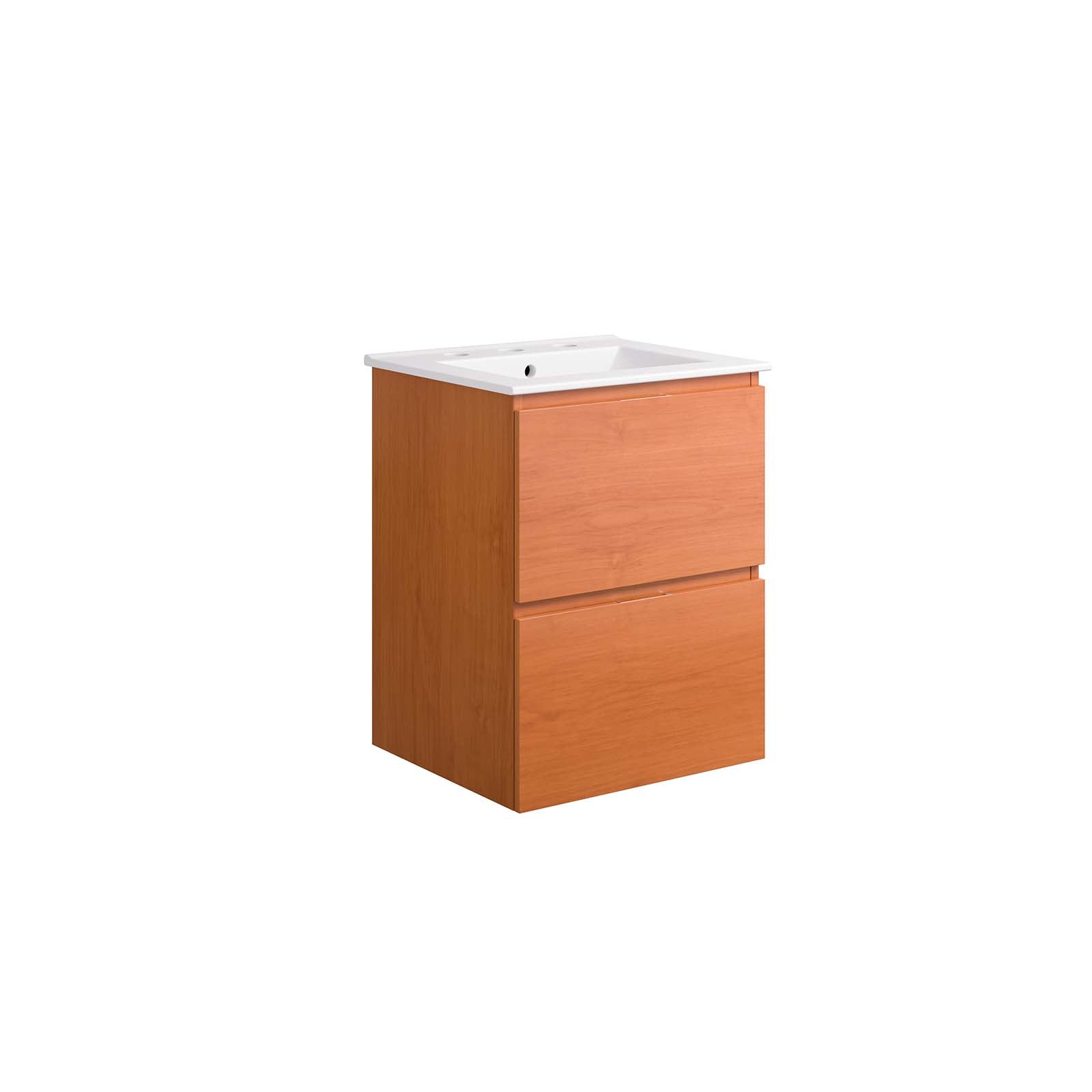 Scenic 18" Wall-Mount Bathroom Vanity by Modway