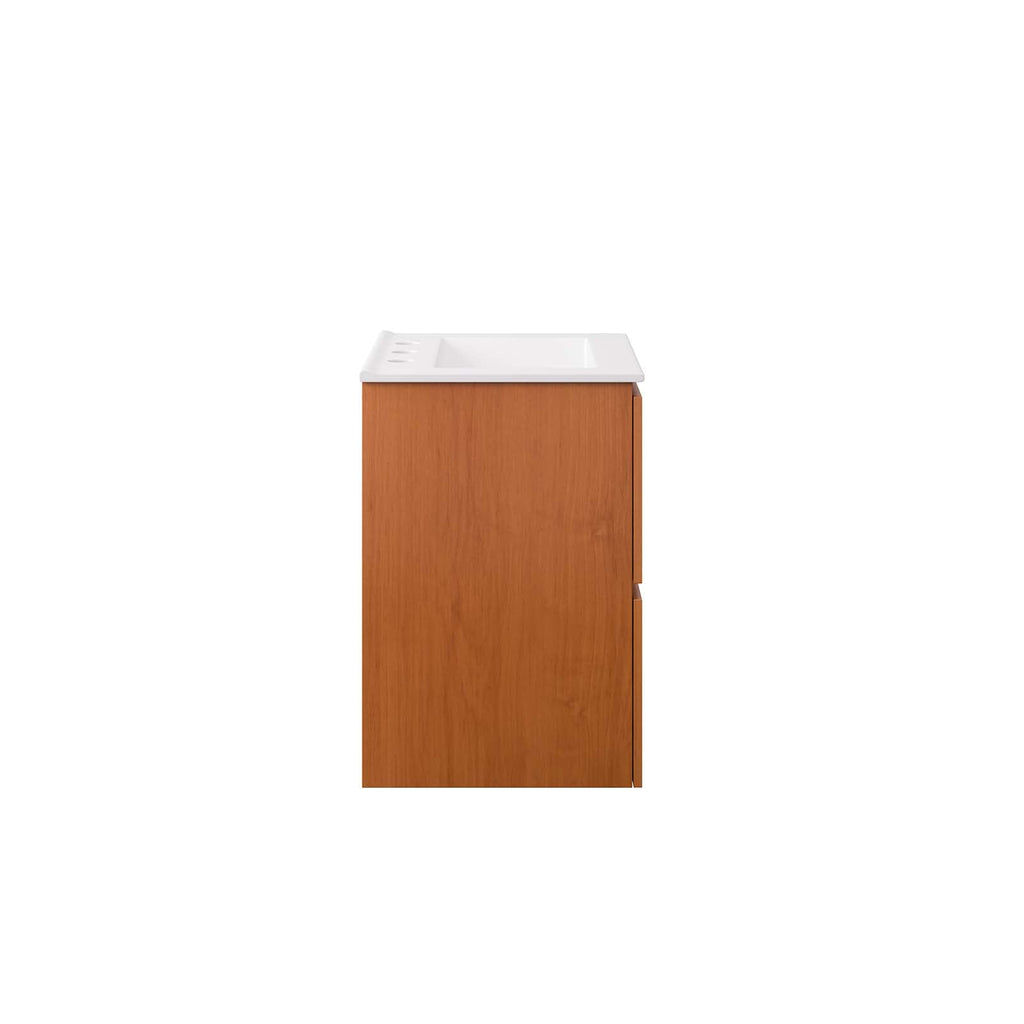 Scenic 18" Wall-Mount Bathroom Vanity by Modway