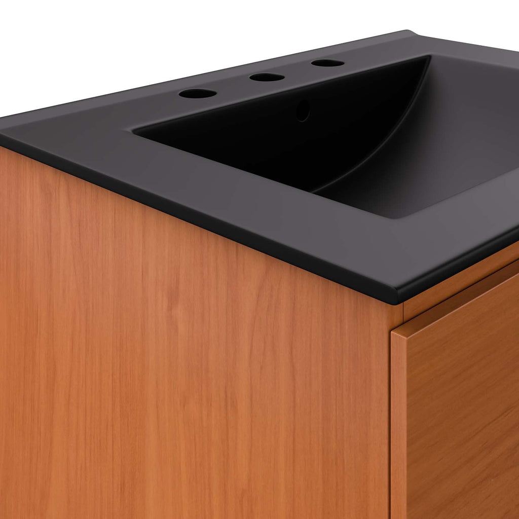 Scenic 24" Wall-Mount Bathroom Vanity by Modway