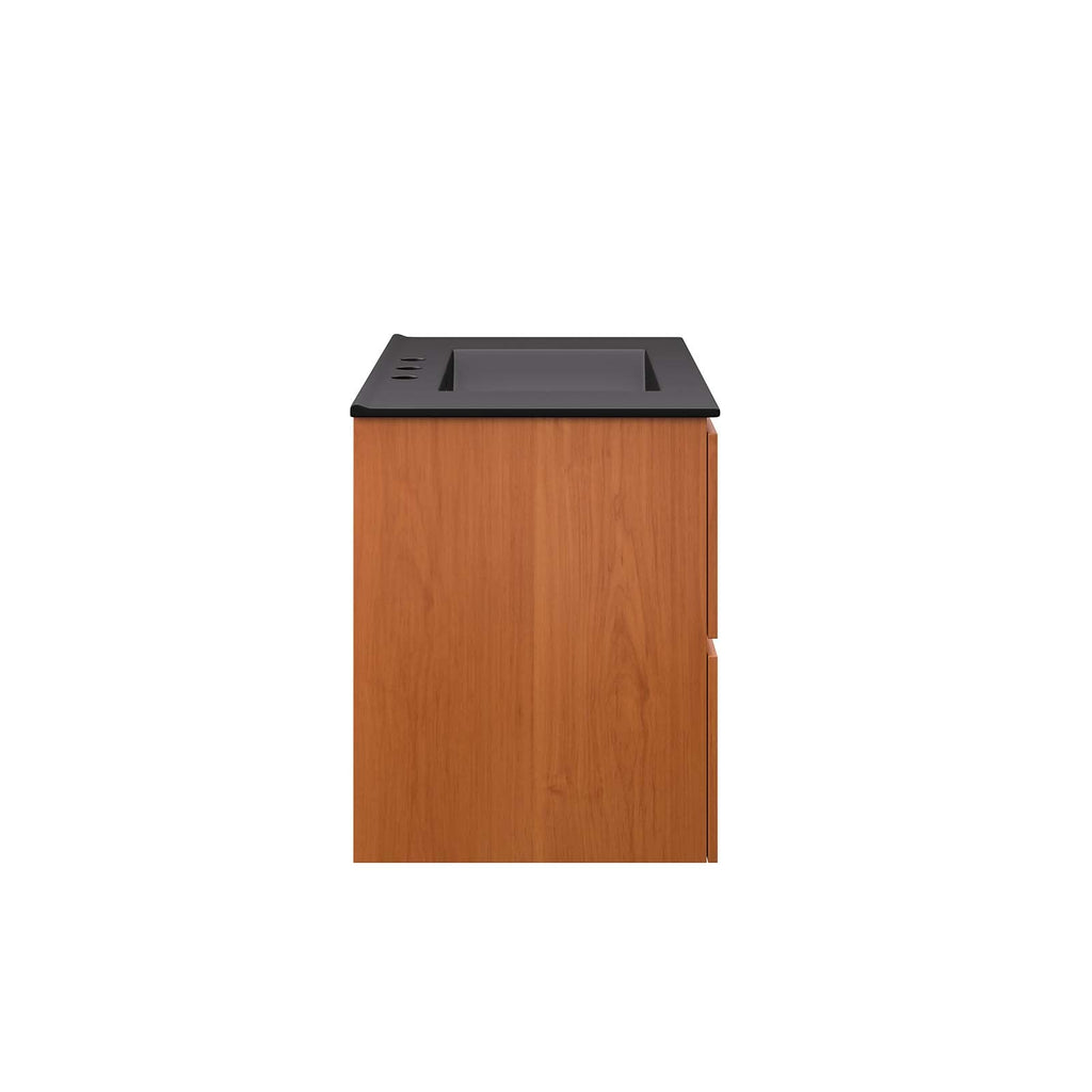 Scenic 30" Wall-Mount Bathroom Vanity by Modway