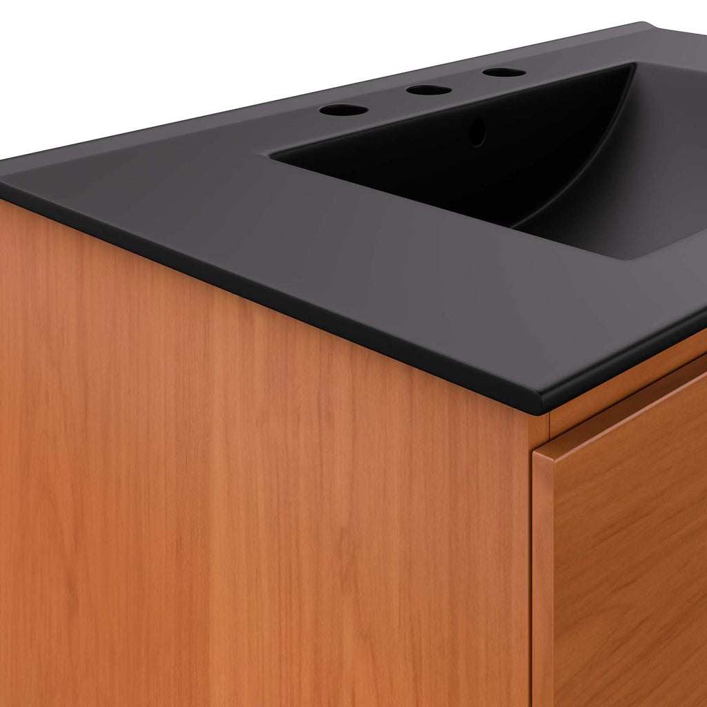 Scenic 30" Wall-Mount Bathroom Vanity by Modway